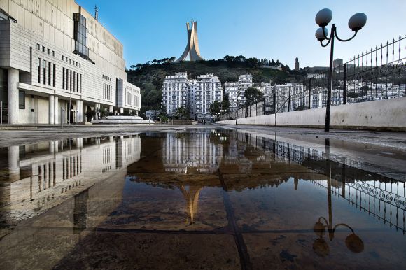 Monument of the Martyrs and National Library of Algeria
© https://creativecommons.org/licenses/by-sa/4.0/deed.en
 - Henry Marion