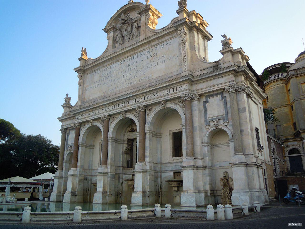 Fountain Of The Acqua Paola - Discover Baroque Art - Virtual Museum