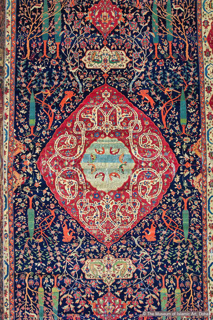 The Schwarzenberg Paradise Park Carpet - Discover Islamic Art - Virtual ...