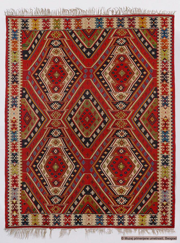 トルコ キリムの本 トルコイスラム博物館 KILIMS キリム（Kilim）-遊牧民の生活道具