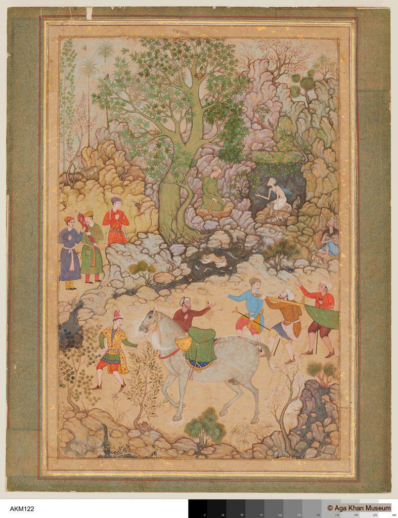 A prince and a hermit - Discover Islamic Art - Virtual Museum