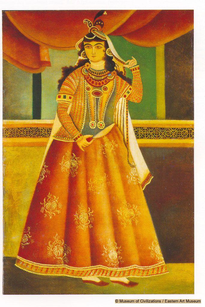 Painting with female figure - Discover Islamic Art - Virtual Museum