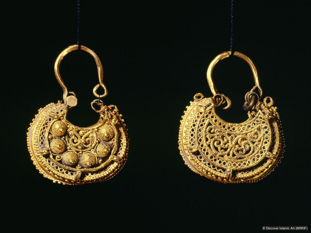 Ethiopian Drop Earrings - Gold Colors Muslim Ear Rings Women Fashions  Jewelry | eBay